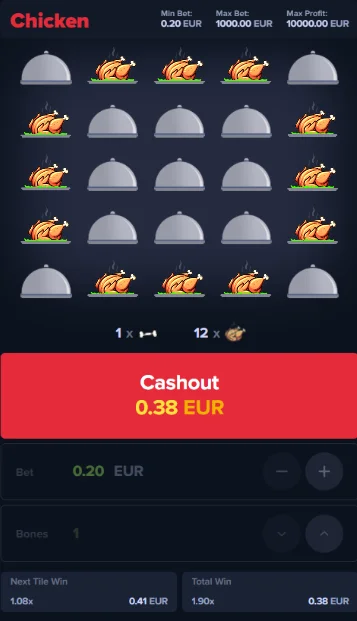MyStake Chicken gioco app
